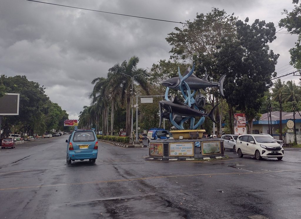 Tunafish roundabout Bitung